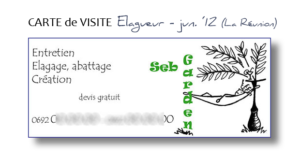 CARTE de VISITE SebGarden - juin '12
