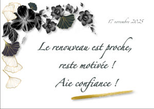 MANTRAS modèle 1 noir & or